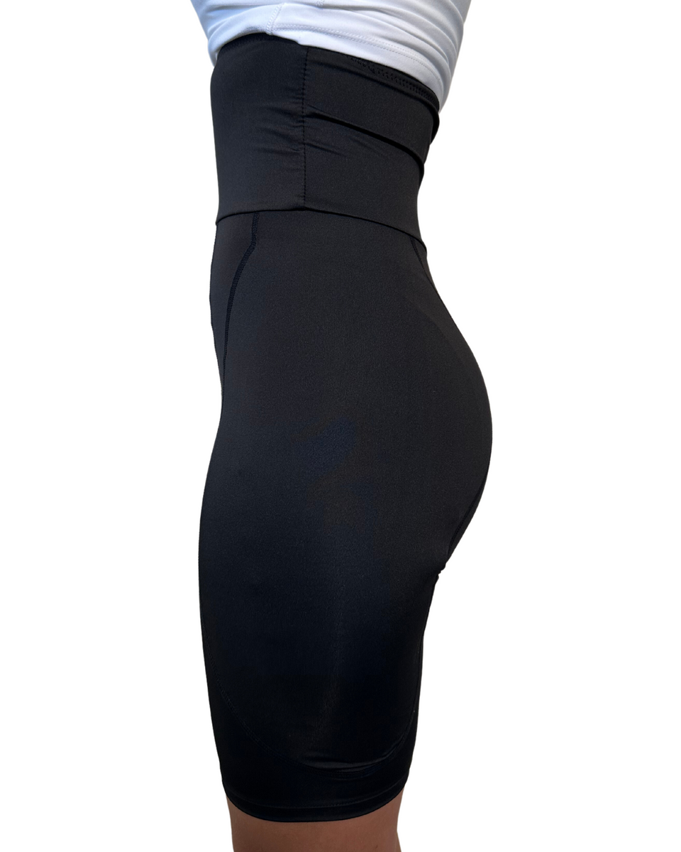 Core Trainer Padded Thigh Shorts Black Shop Butt Lifter Shape Wear