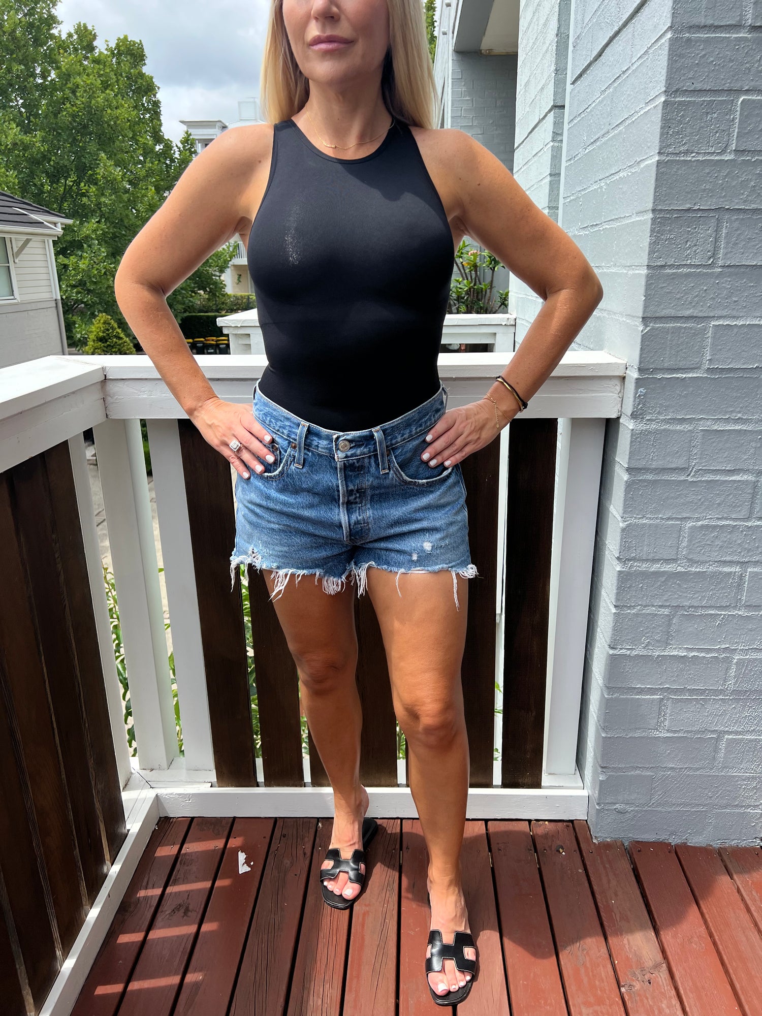 Core Trainer Contour Bodysuit Black