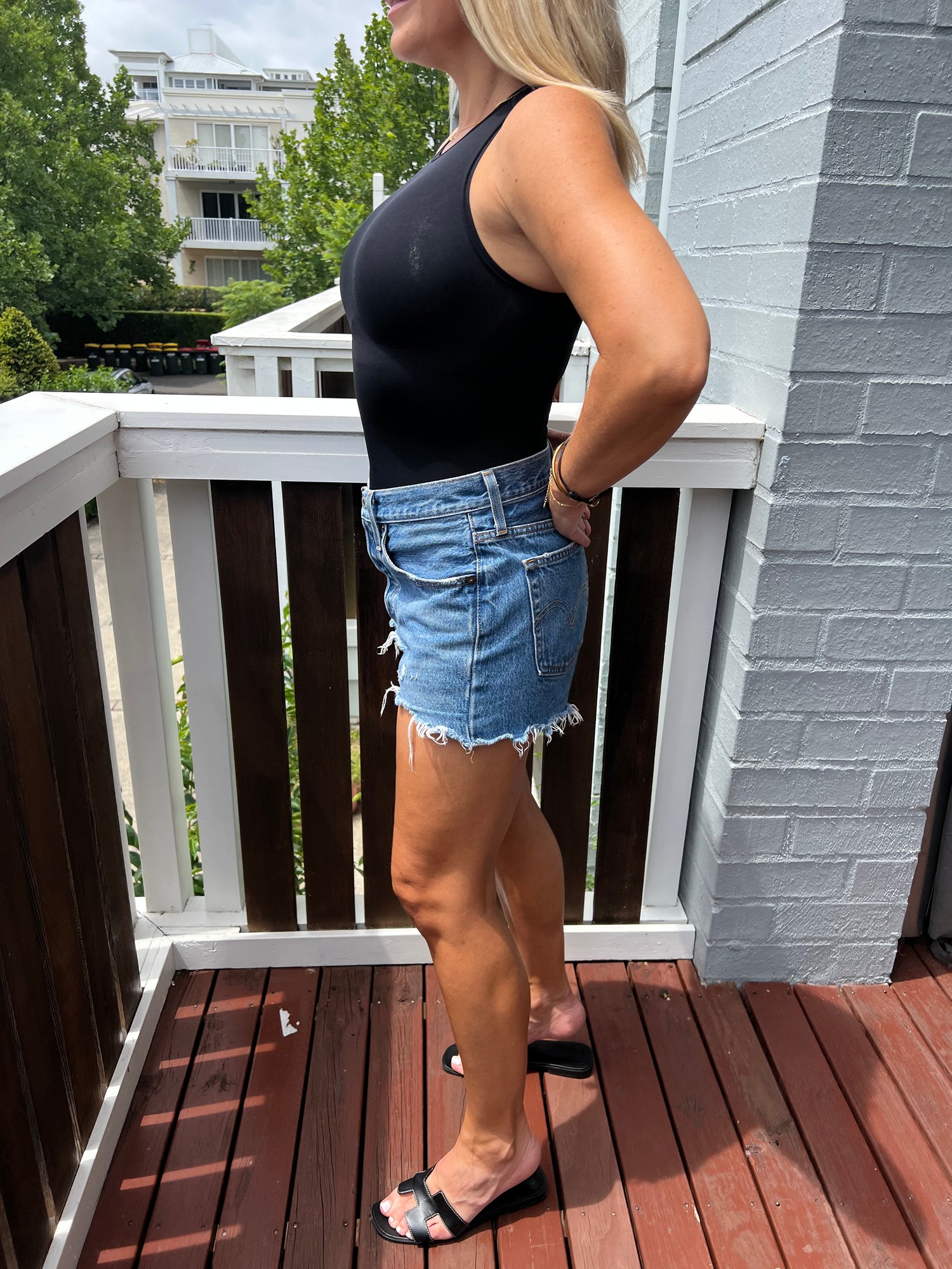 Core Trainer Contour Bodysuit Black