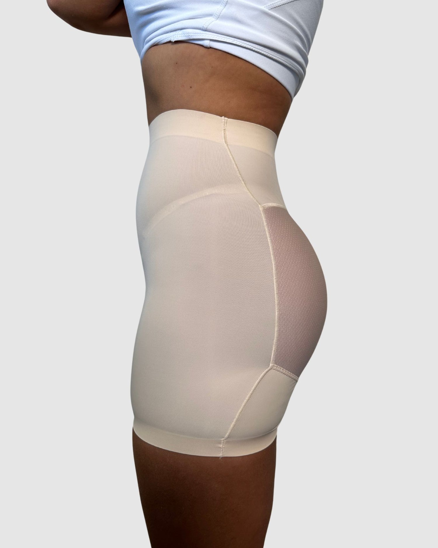 Core Trainer Padded Butt Lift Shorts Nude