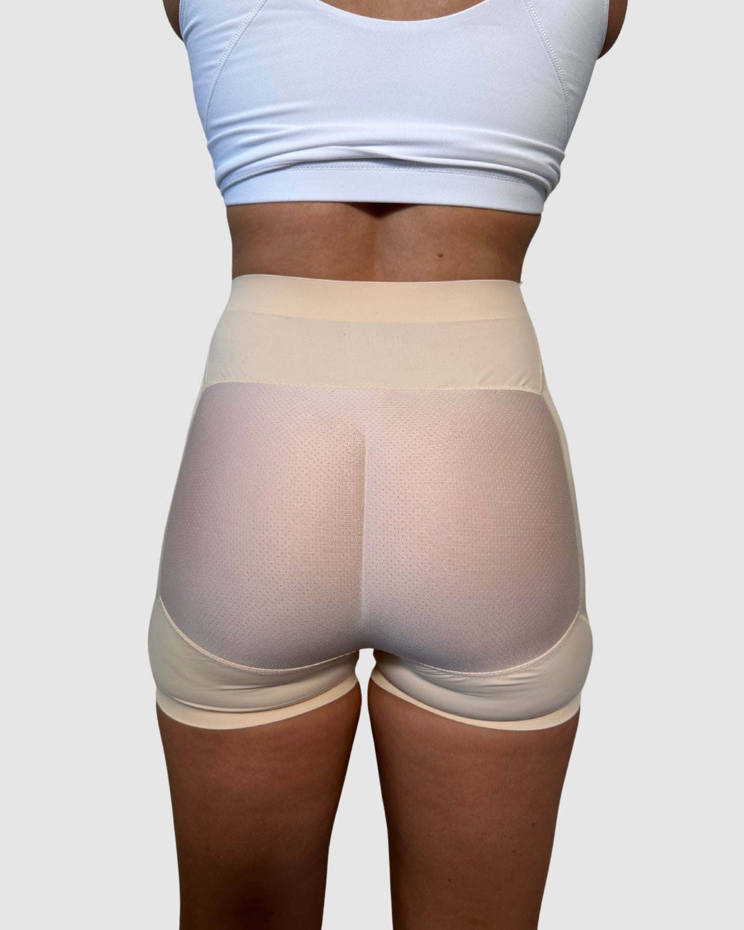 Core Trainer Padded Butt Lift Shorts Nude
