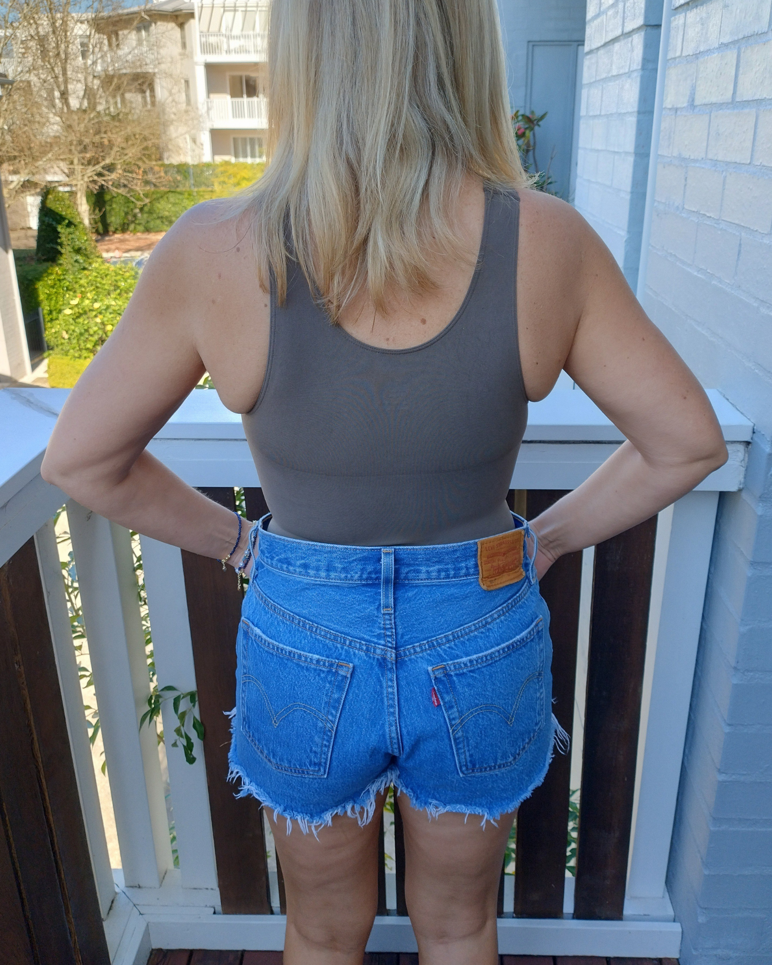 Core Trainer Snatched Bodysuit Brown