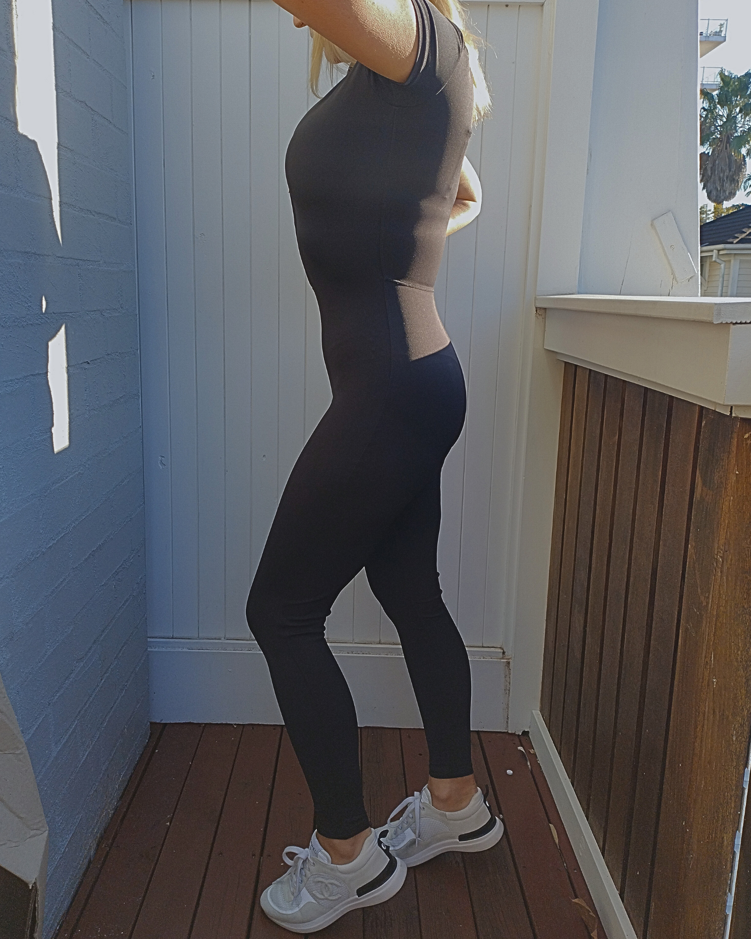Core Trainer Seamless Jumpsuit Black