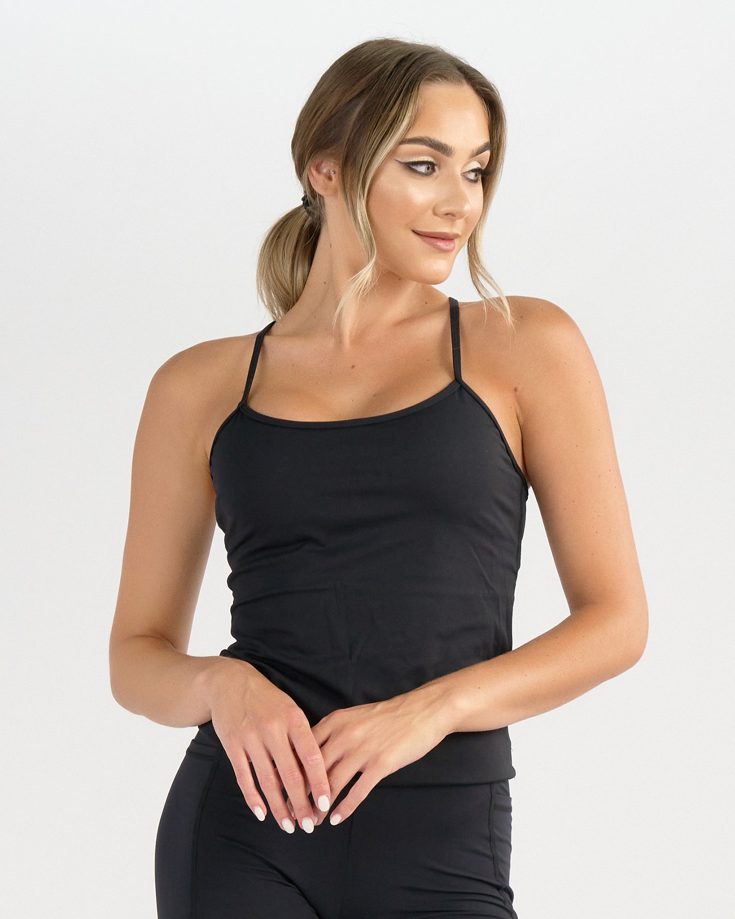 Core Trainer Catherine Tank Black