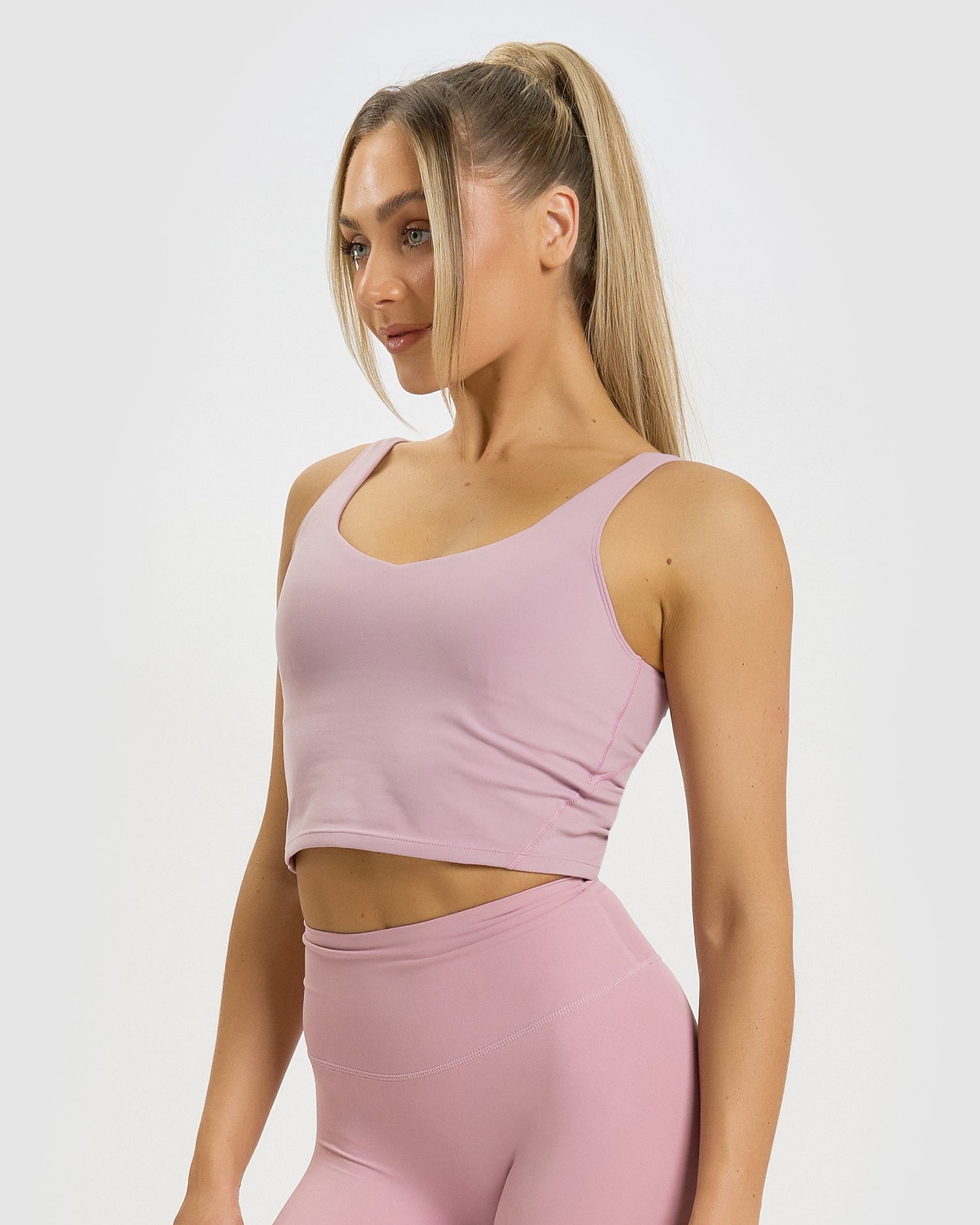 Core Trainer Dani Active Crop Pink