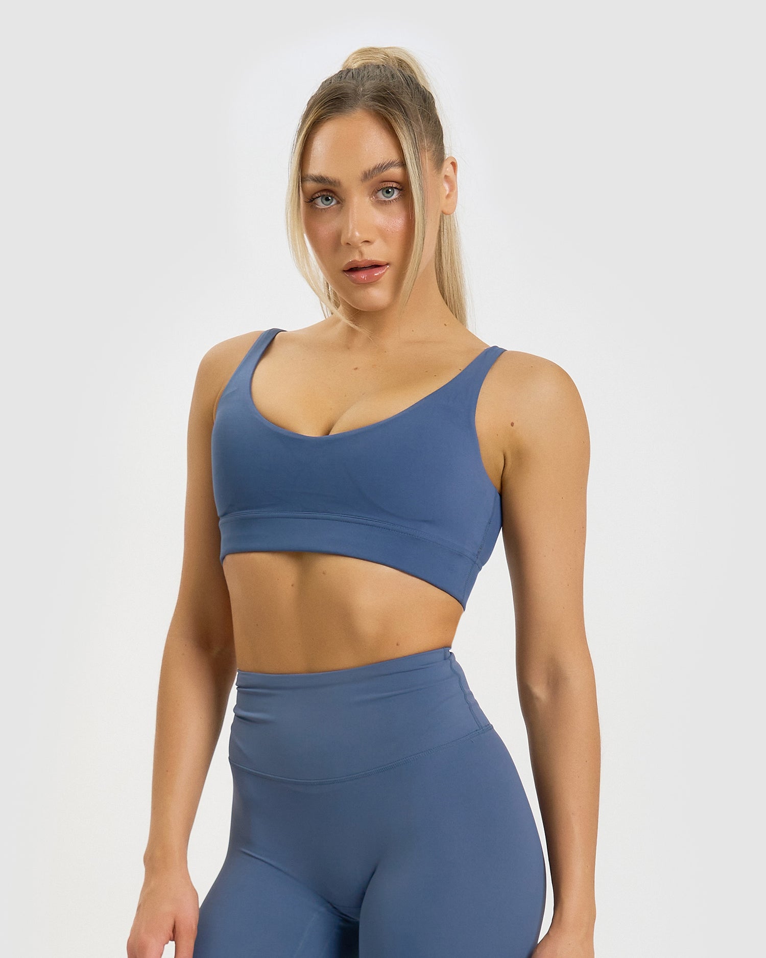 Core Trainer Frankie Active Bra Blue