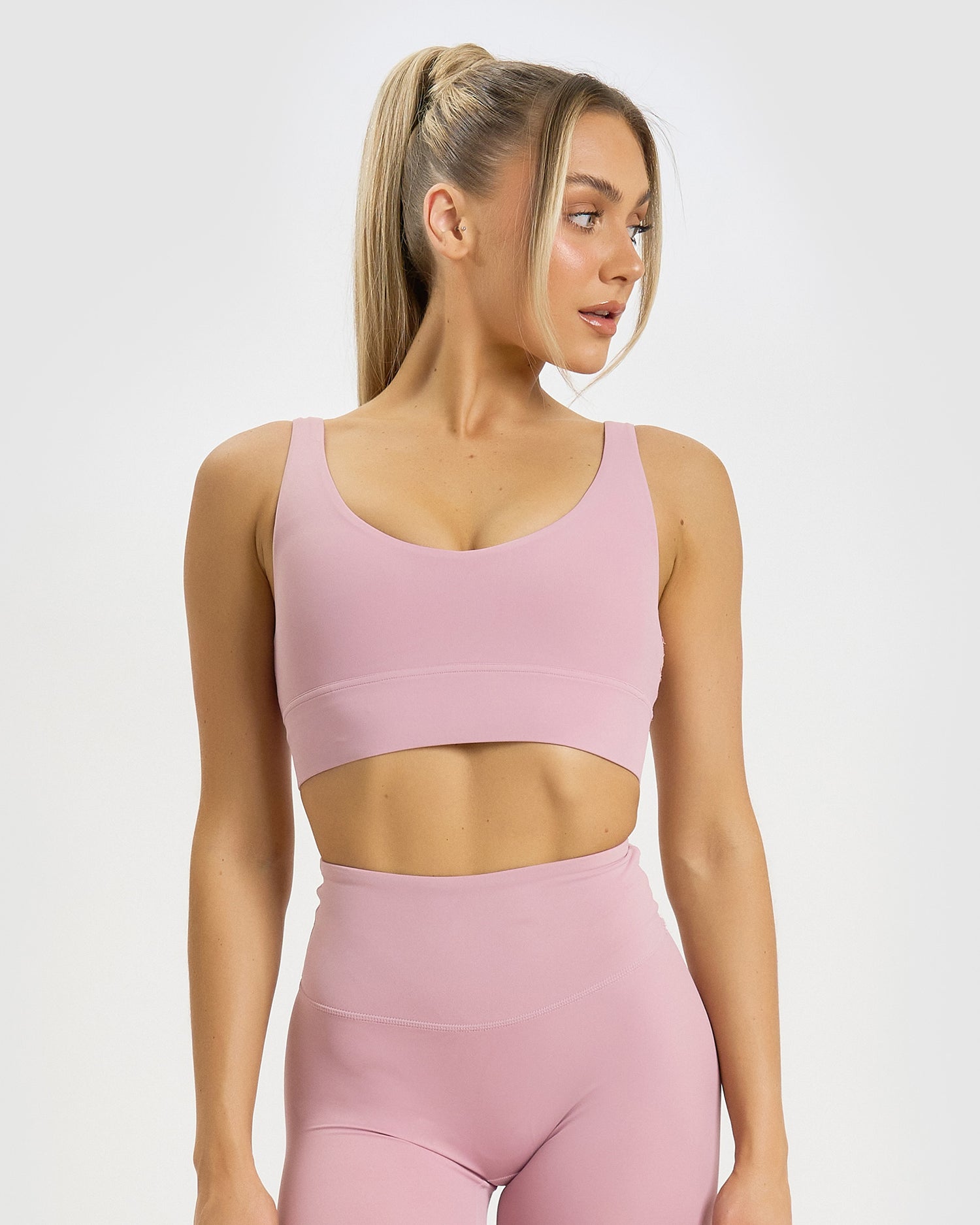 Core Trainer Frankie Active Bra Blush