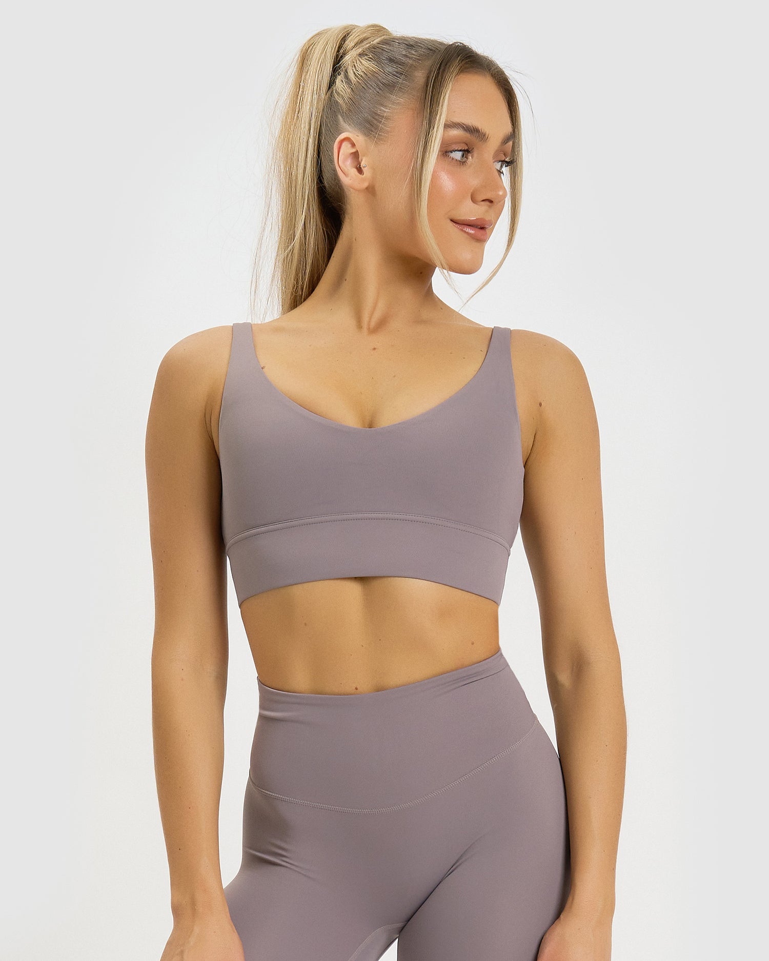 Core Trainer Frankie Active Bra Stone