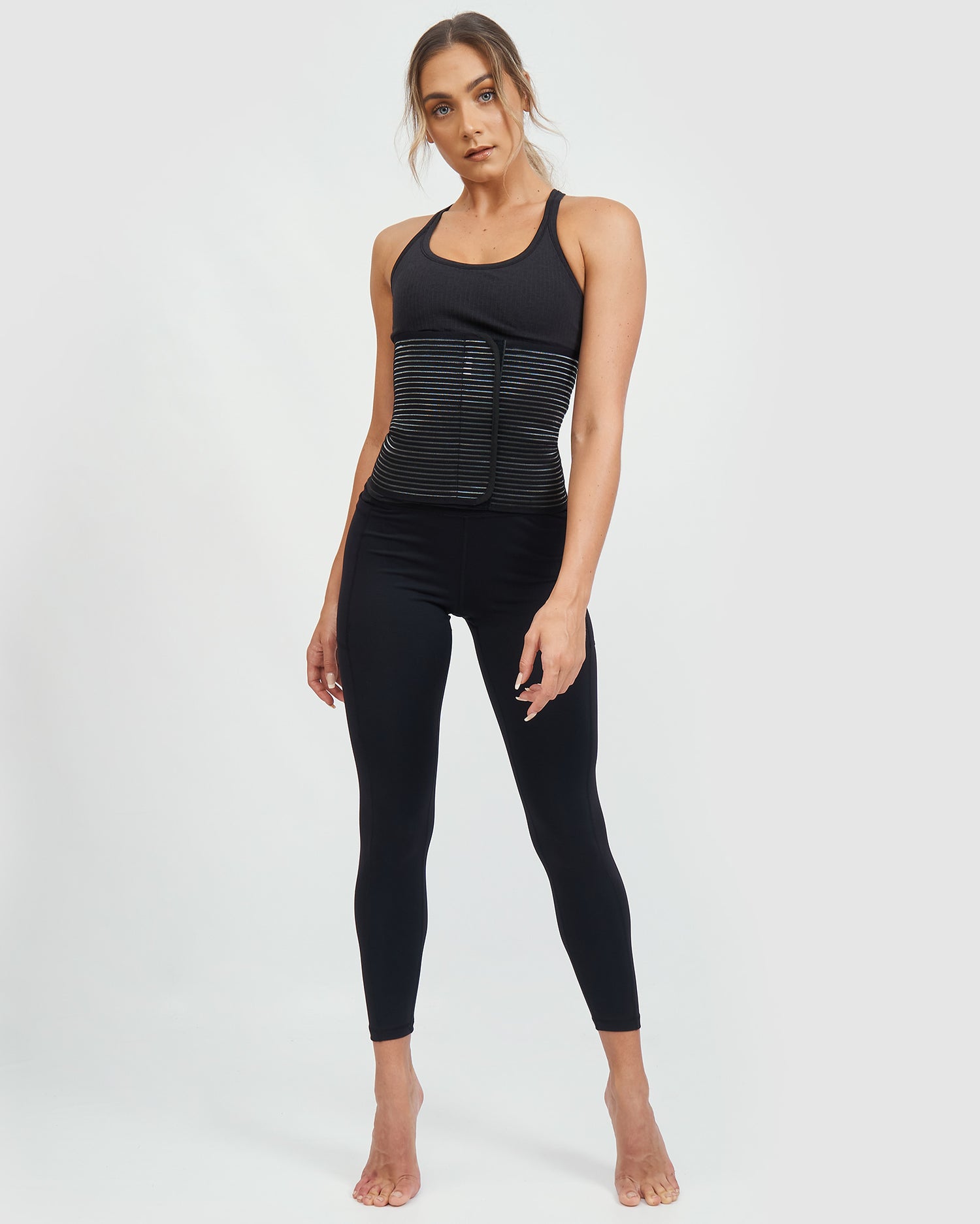 Core Trainer Post Pregnancy Belly Band Stripe
